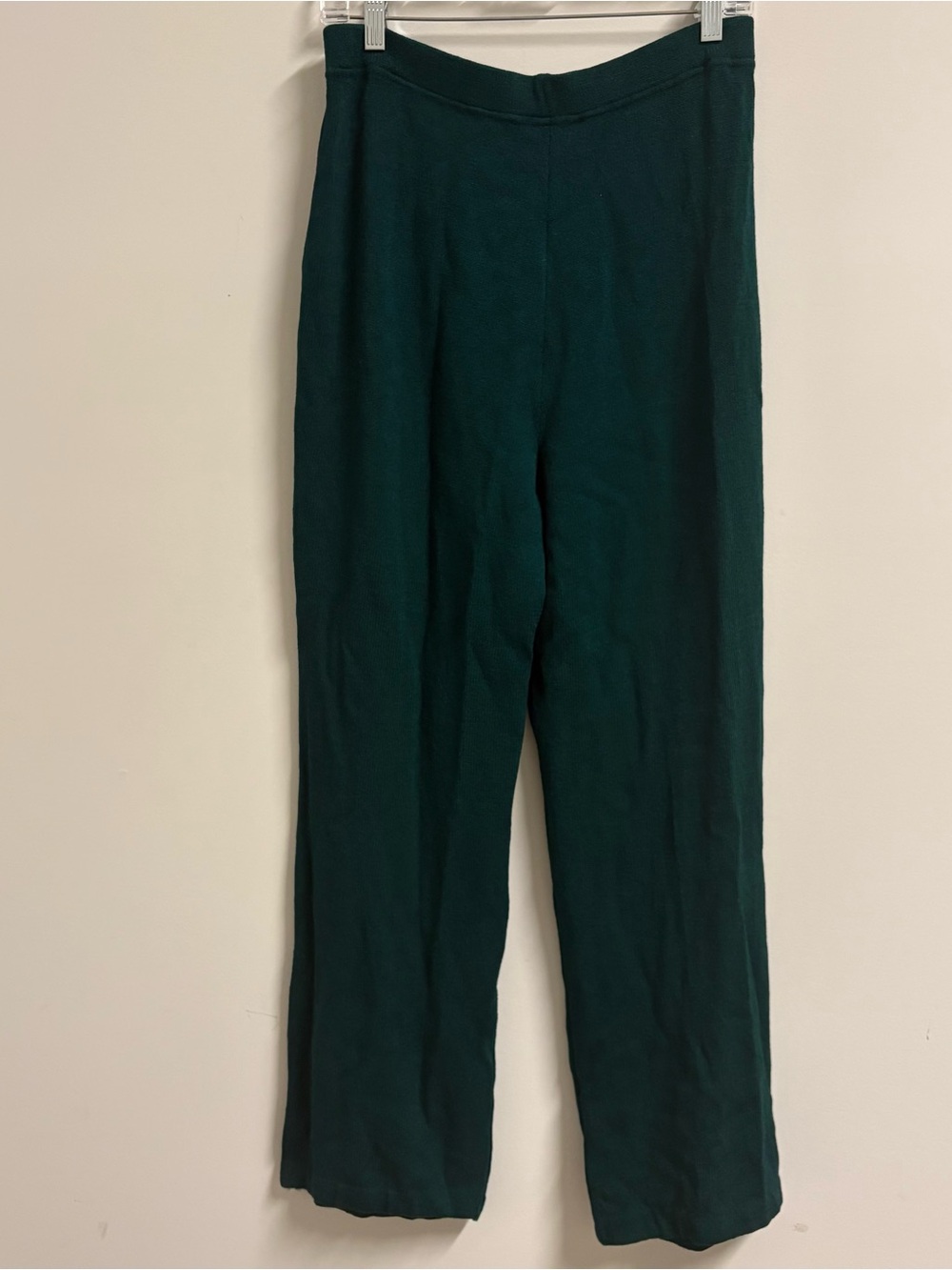 St John Collection High Rise Santana Knit Pants w/ Gold Accent Size 10 - Picture 5 of 5